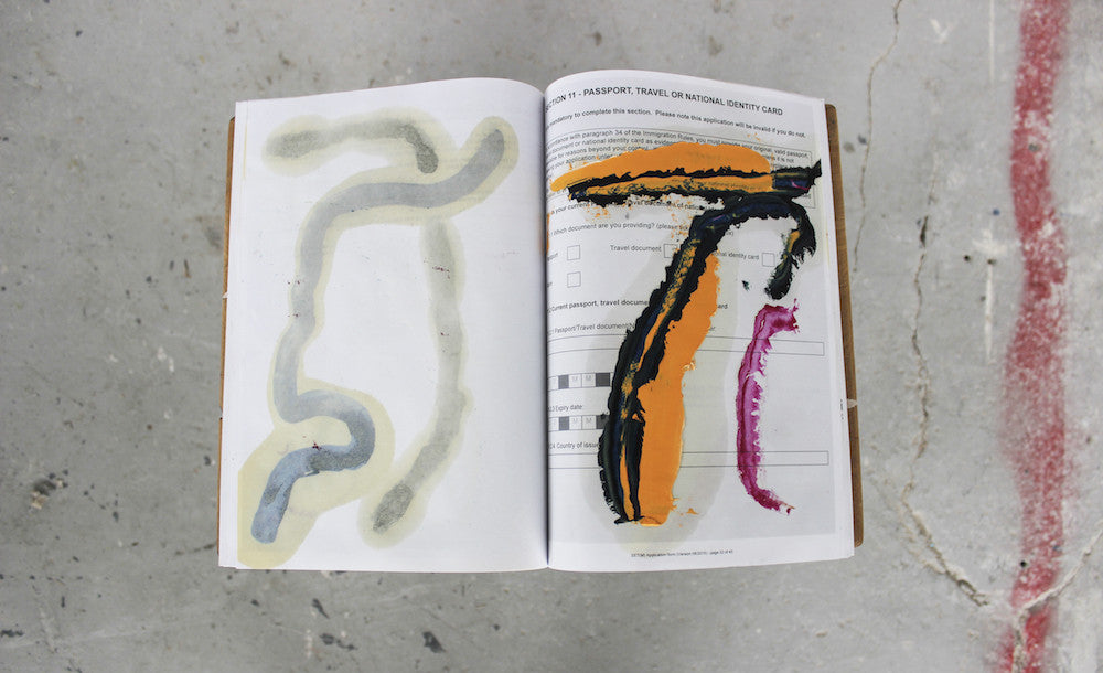 This Artist Uses Immigration Paperwork as Her Canvas