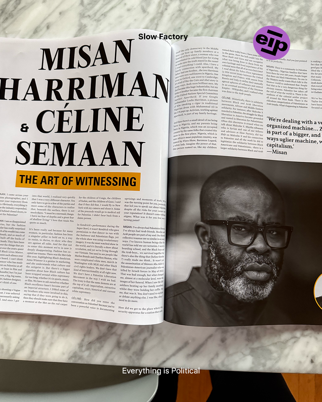 Everything is Political – Issue #10 – Anniversary Magazine