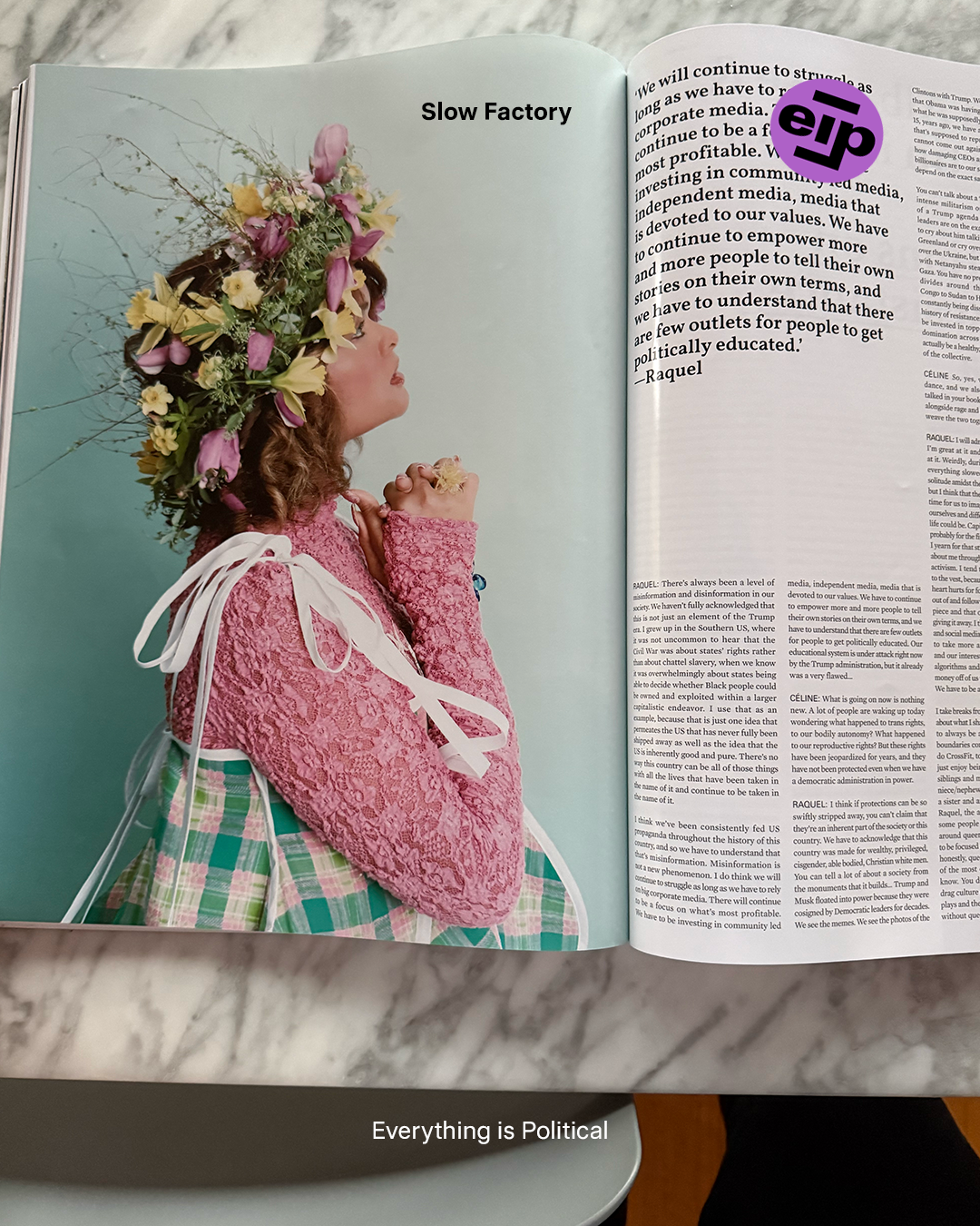 Everything is Political – Issue #10 – Anniversary Magazine