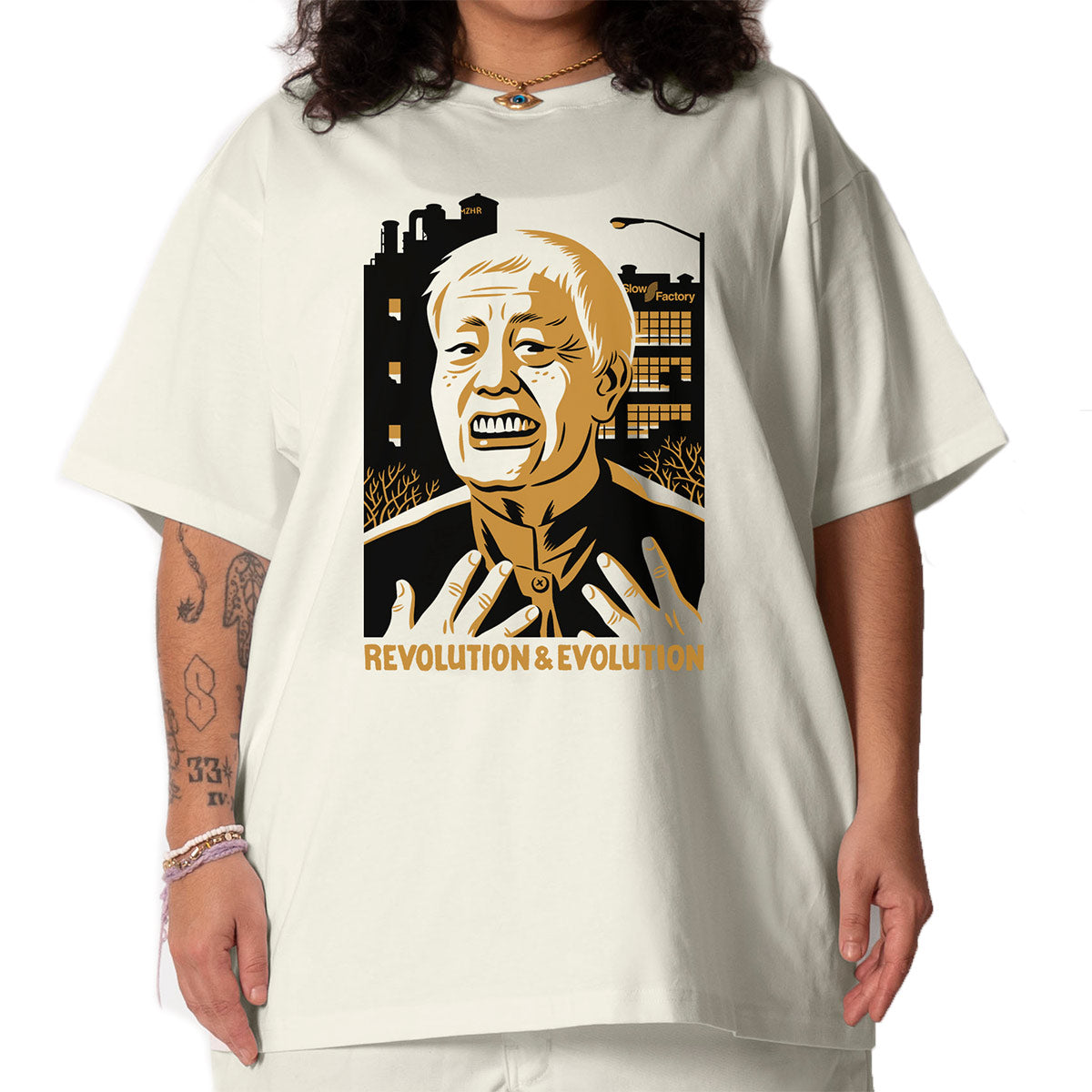 Grace Lee Boggs - White T